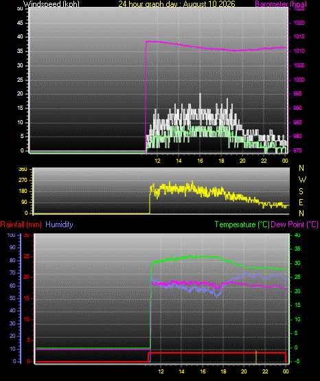 24 Hour Graph for Day 10