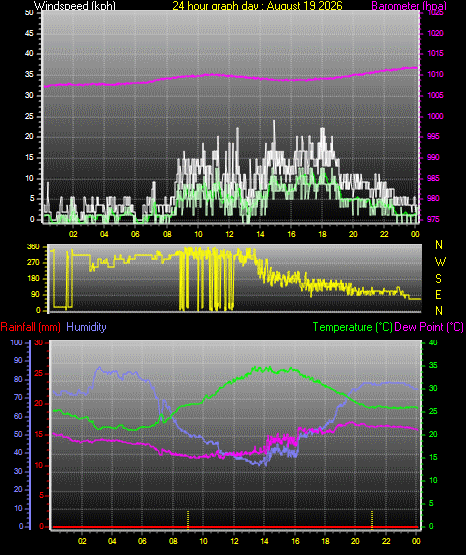 24 Hour Graph for Day 19