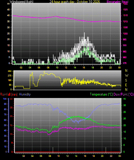 24 Hour Graph for Day 10