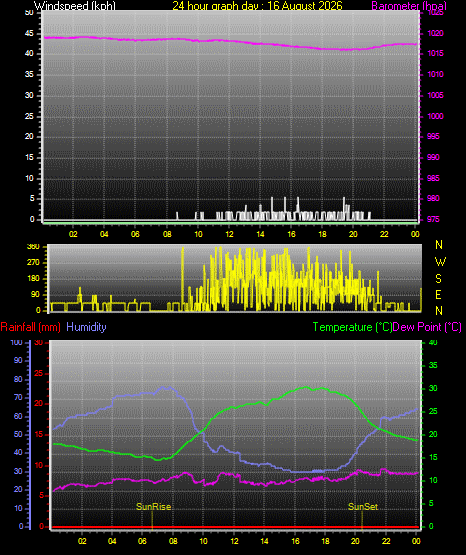 24 Hour Graph for Day 16