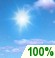 Mostly clear until evening, returning overnight.