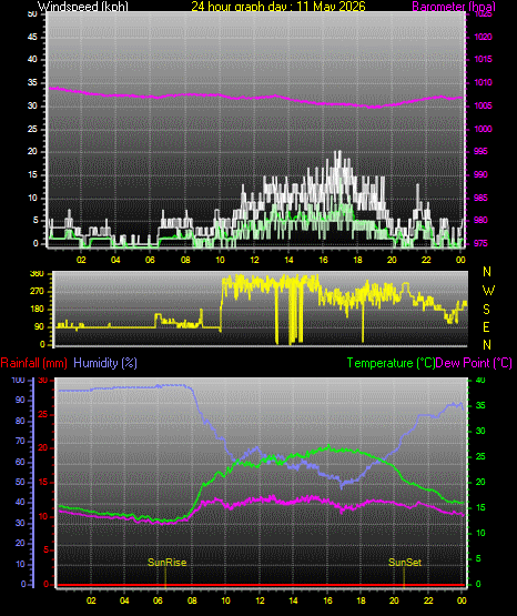 24 Hour Graph for Day 11