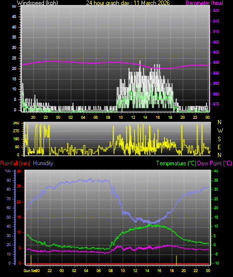 24 Hour Graph for Day 11