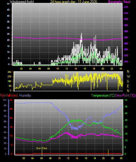 24 Hour Graph for Day 11