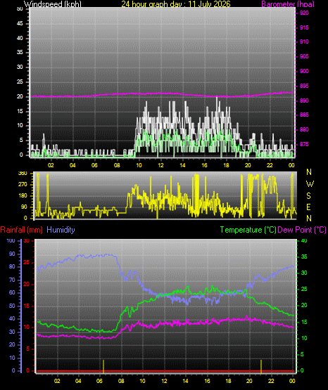 24 Hour Graph for Day 11