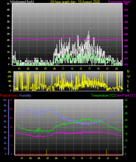 24 Hour Graph for Day 10