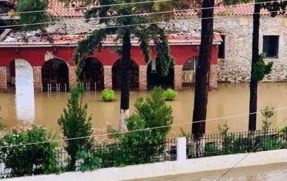 Πλημμύρισε ο Λαγκαδάς Θεσσαλονίκης, έως 90mm βροχής σε ένα βράδυ