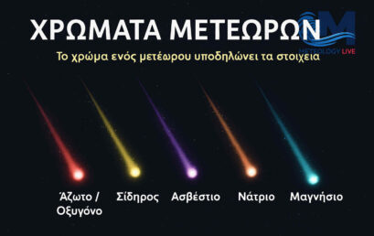 Πόσα χρώματα έχουν οι Μετεωρίτες και πώς δημιουργούνται