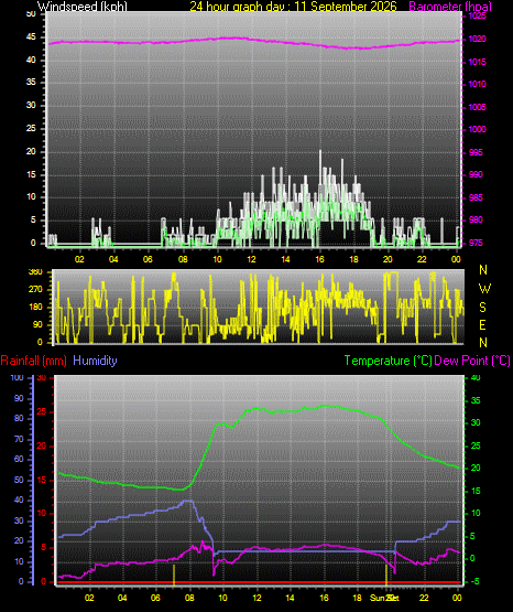 24 Hour Graph for Day 11