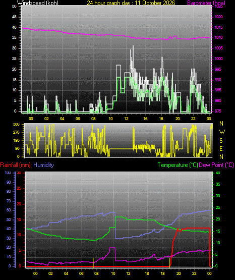 24 Hour Graph for Day 11
